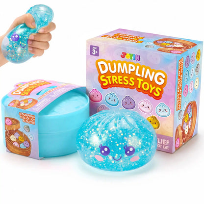 DumplingPop Squishy Toy – Soft Sensory Fidget & Stress Relief Squeeze Toy