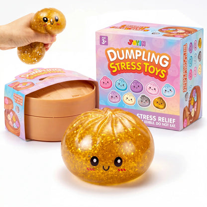DumplingPop Squishy Toy – Soft Sensory Fidget & Stress Relief Squeeze Toy